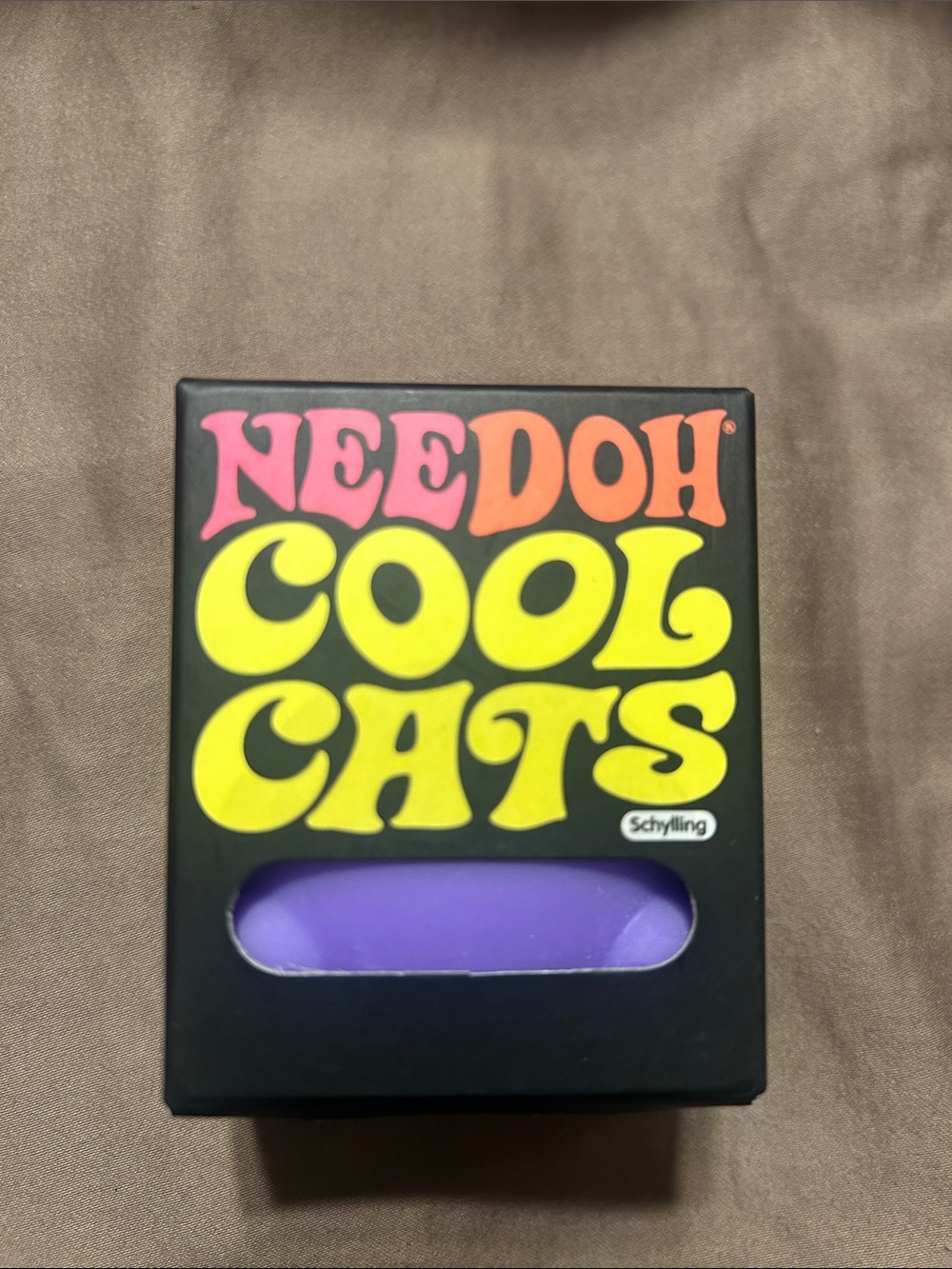 Needoh Cool Cats Purple Cat Toy - Interactive Soft Play